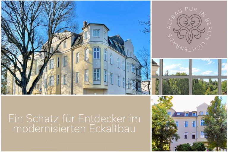 Eckaltbau in Berlin-Lichtenrade Berlin Lichtenrade Etagenwohnung ALTBAU PUR - ein Schatz f�r Handwerker und Entdecker, Etagenwohnung + Dachboden