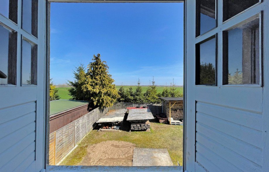 Aussicht vom Dachboden Einfamilienhaus Dobbertin