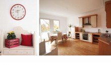 gro�e Wohnk�che **Provisionsfrei** zum Sofortbezug! Altbauwohnung 151 m� + 106 m� Ausbaureserve im Dachgeschoss