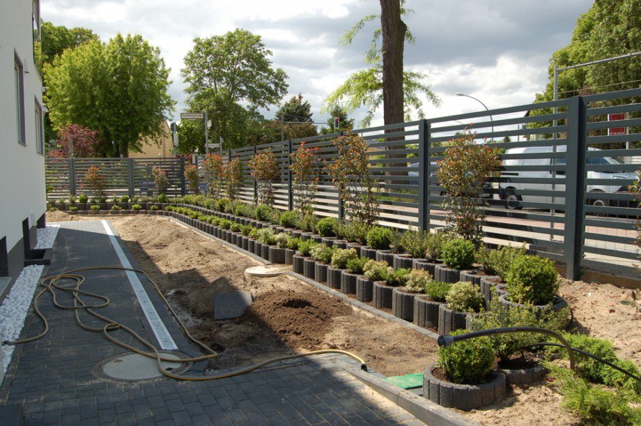 Aussenanlage Maisonettewohnung Berlin