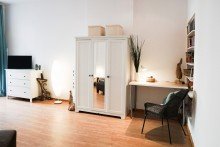 Wohnzimmer Wohnlich und apart ! Altbau - City Quartier im Kiez - Interessant auch f�r Kapitalanleger !
