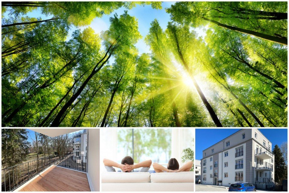 Wiesen, W�lder ... Etagenwohnung Zossen