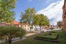 Stra�enansicht Wohnen am Burgmuseum in Plau am See ! Nur wenige Minuten von der Altstadt entfernt !