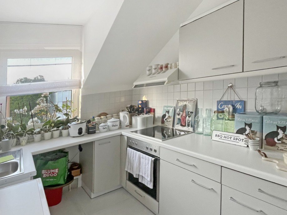 Einbauk�che Dachgeschosswohnung Berlin