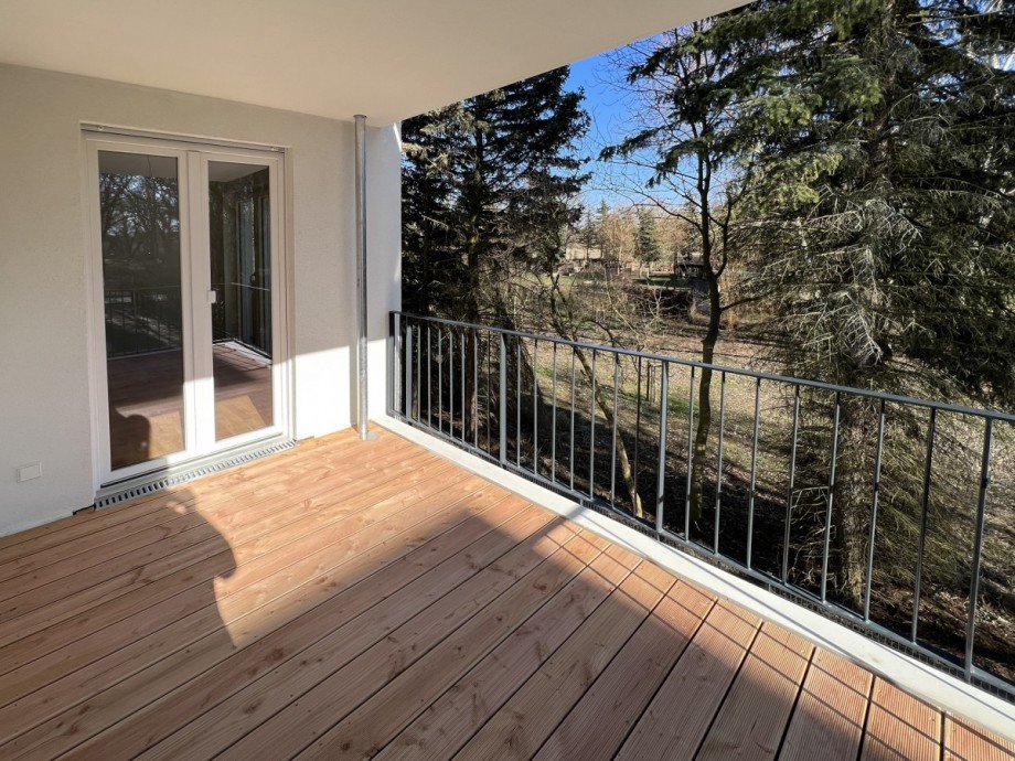 Blick in die Natur Etagenwohnung Zossen