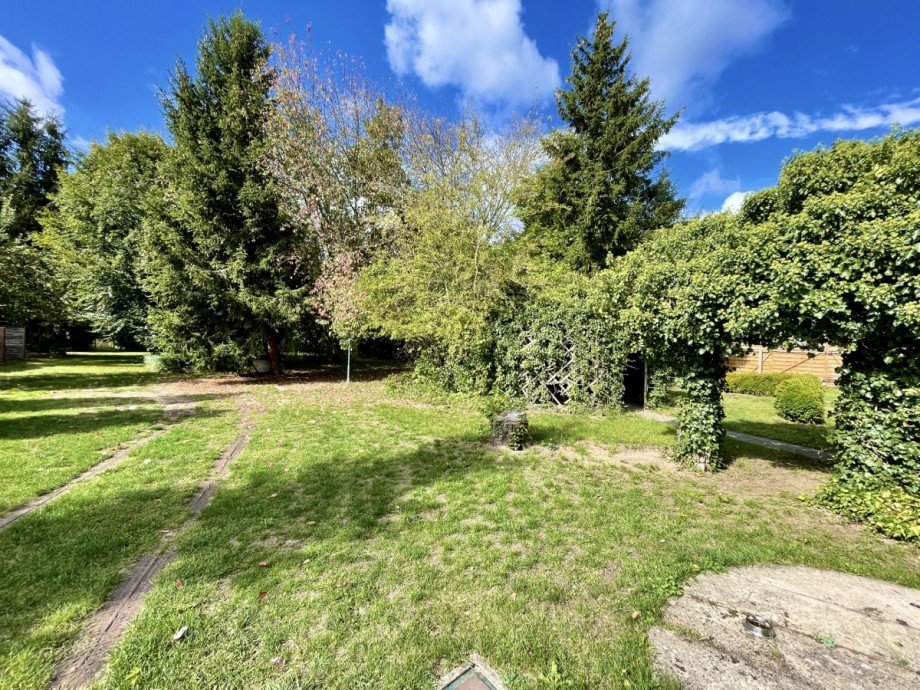 gro�er Garten Einfamilienhaus Gro� Pankow
