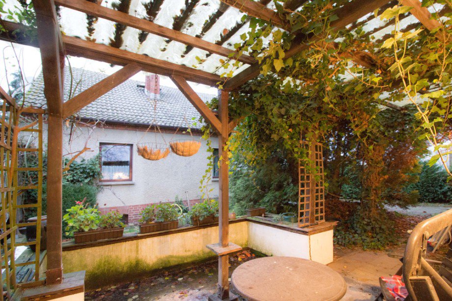 Blick vom Nebengelass Einfamilienhaus Sch�nefeld