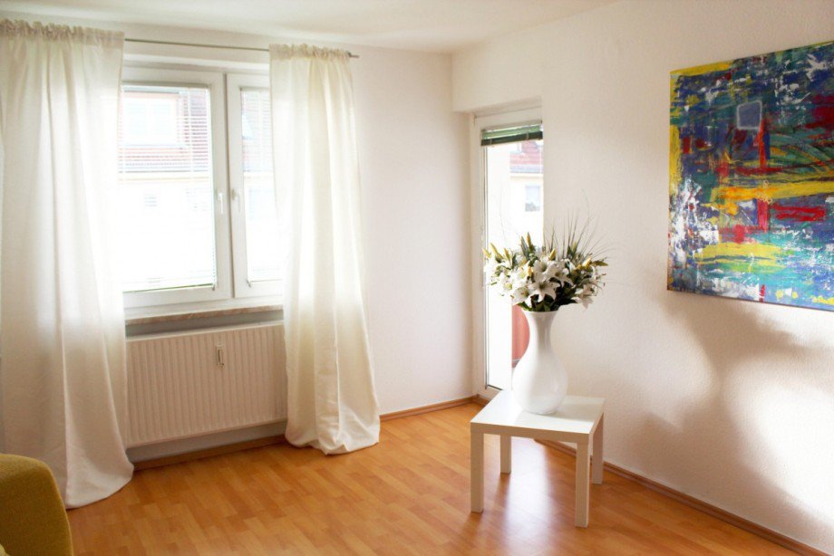 Wohnzimmer_Loggia Etagenwohnung Berlin Zehlendorf