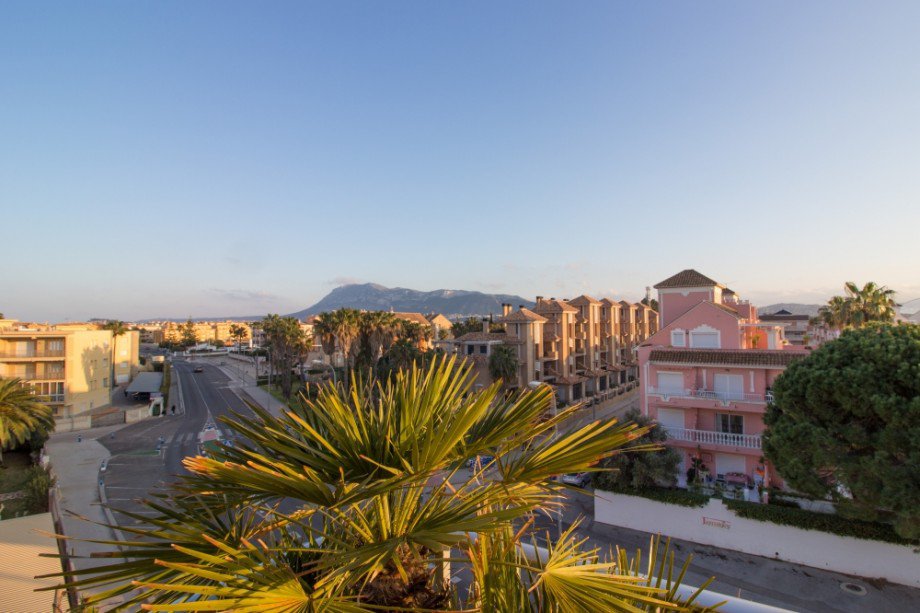 Ausblick Etagenwohnung Denia