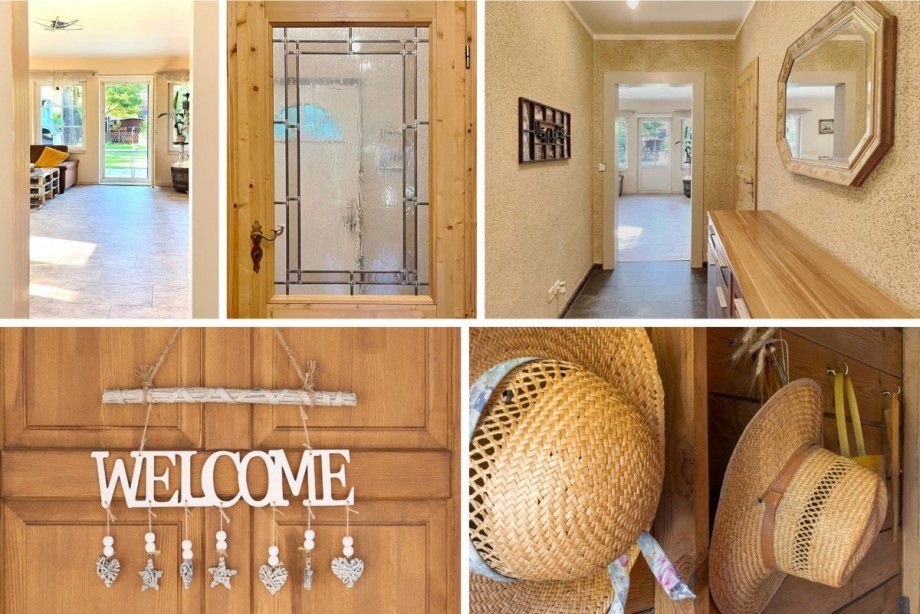 Flur Collage Doppelhaush�lfte Heidesee