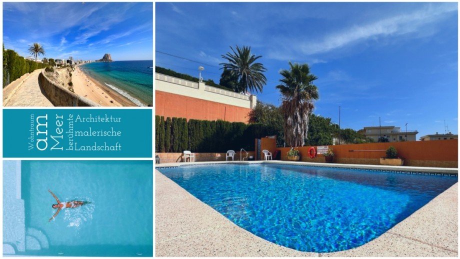...am Meer & Pool - das perfekte Trio zum Gl�ck Maisonettewohnung Calpe