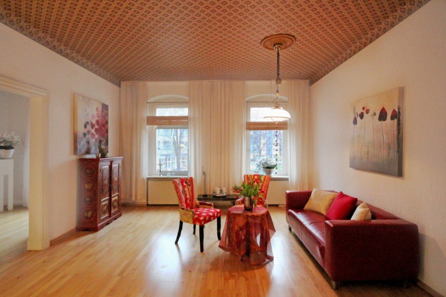 Wohnzimmer Etagenwohnung Berlin Pankow