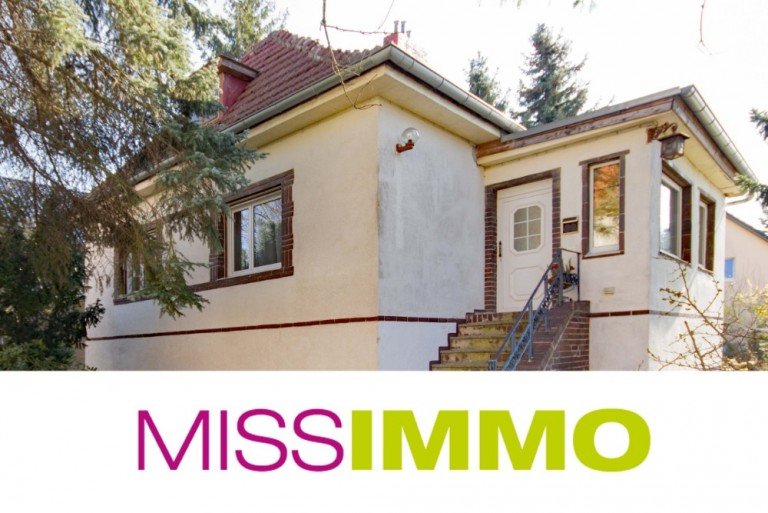 Titel Berlin Einfamilienhaus Kleines Einfamilienhaus mit Vollkeller **630 m� Grundst�ck** in Kaulsdorf-S�d