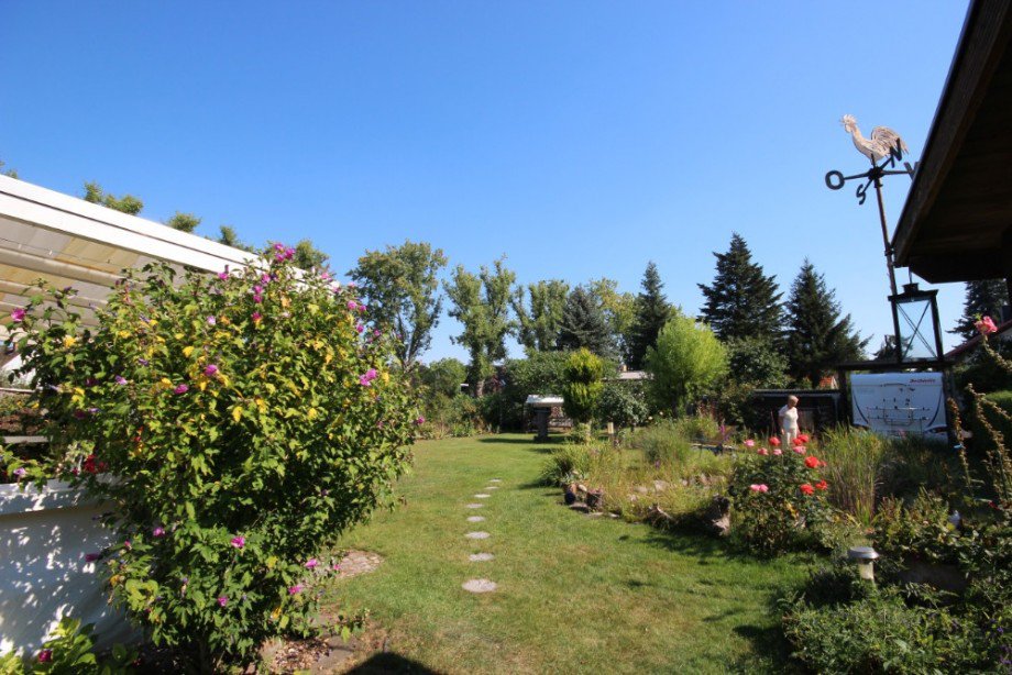 Blick zum 2. Grundst�ckszugang Einfamilienhaus Blankenfelde-Mahlow