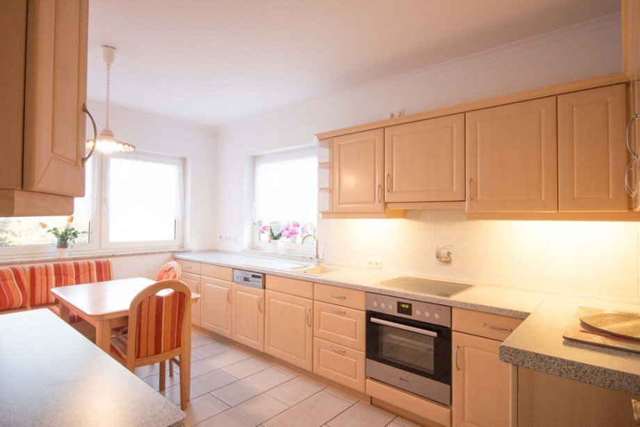 K�che mit Essplatz Etagenwohnung Mahlow