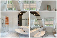 Collage Duschbad Rarit�t an der Krummen Lanke ! Einfamilienhaus mit zauberhaftem Gartenblick **ruhig & sonnig**