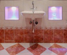 Indirekte Beleuchtung im Bad **Traumhafte Wohnung zum Verlieben in Pankow**modern & renoviert **Hier k�nnen Sie sofort einziehen!