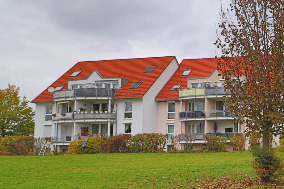 Ansicht Gartenseite Maisonettewohnung Sch�nefeld