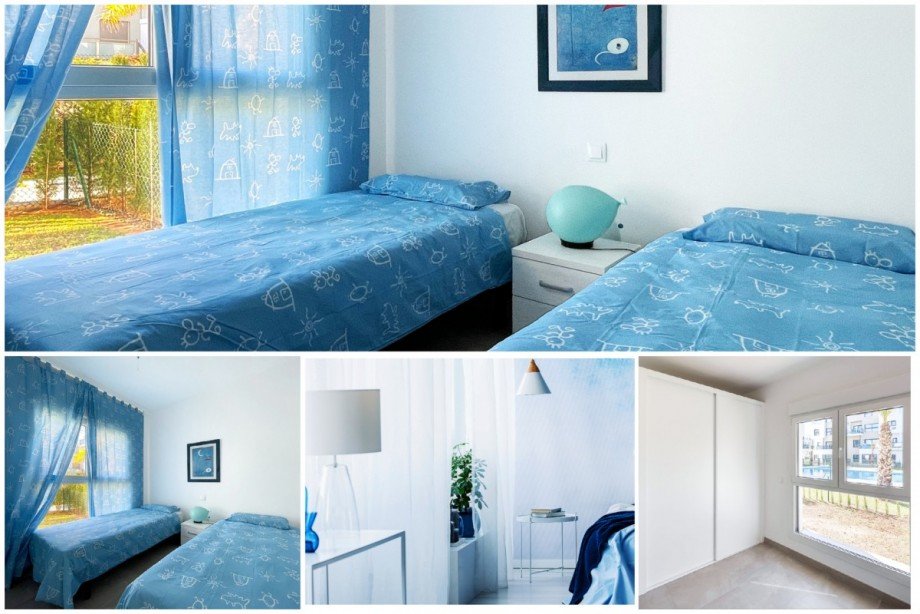 Schlafzimmer 3 Erdgeschosswohnung Oliva