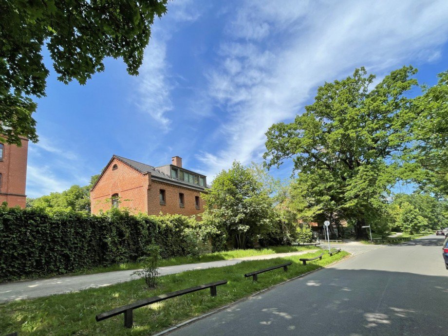 Ansicht Stra�e Einfamilienhaus Potsdam