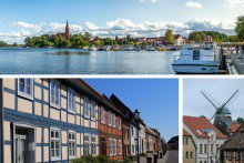 nur ca. 7 km von R�bel entfernt Geh�ft nahe M�ritz mit 2 Wohnh�usern ** viel Nebengelass ** gro�e Scheune ** Wohn-/Nutzfl�che 680 m�