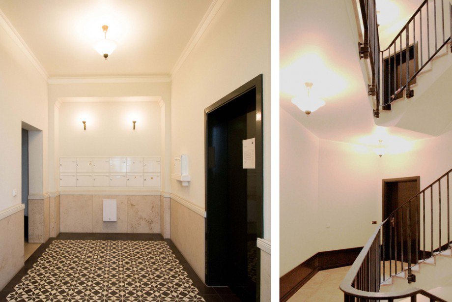 Treppenaufgang Etagenwohnung Berlin