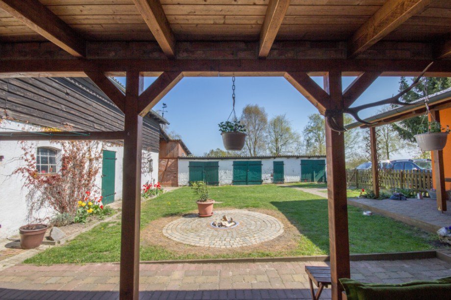 Innenhof Einfamilienhaus Poseritz / R�gen