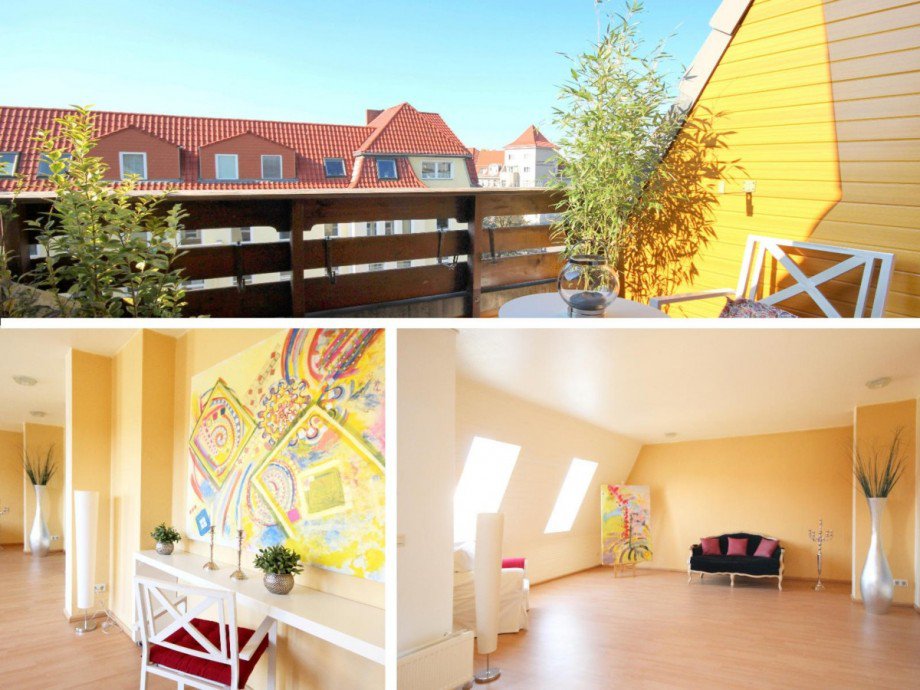 modern und sonnig Dachgeschosswohnung Berlin Siemensstadt