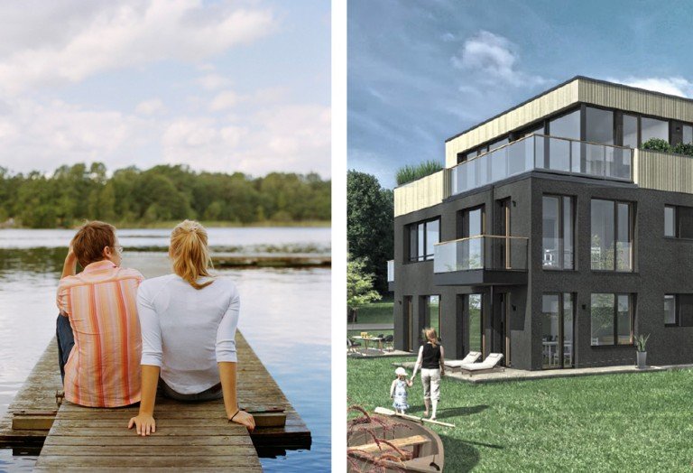 Titel 2 Zwei-Zi. EG-Terrassenwohnung Bestensee Terrassenwohnung Vor den Toren der Hauptstadt - hier wohnen Sie in direkter Seelage **Terrassenwohnung mit Garten**