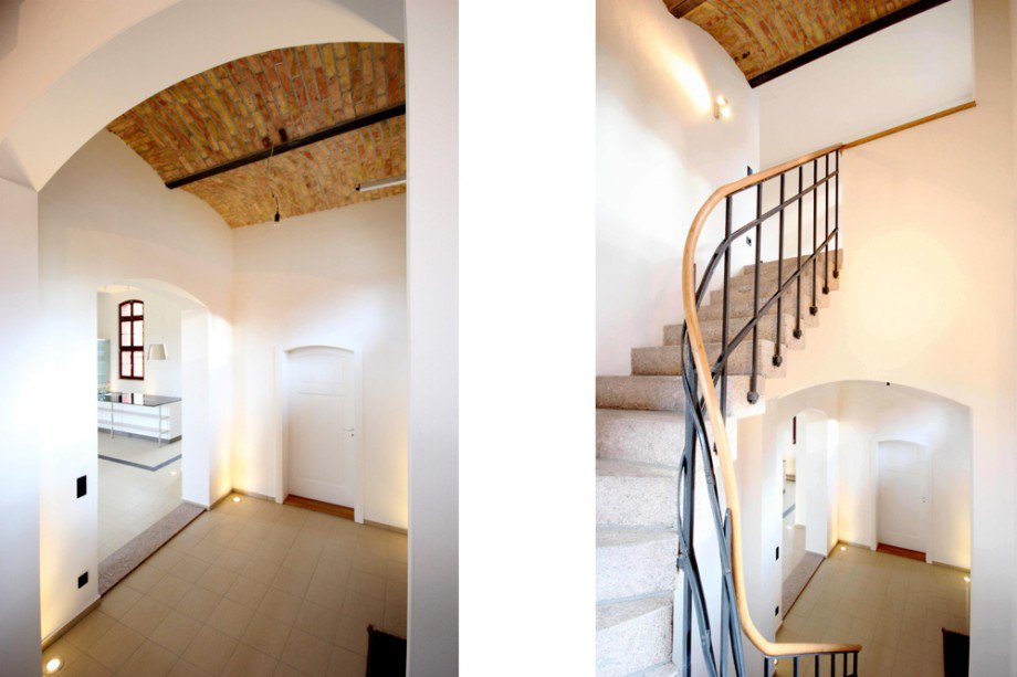 Treppenaufgang Einfamilienhaus Potsdam