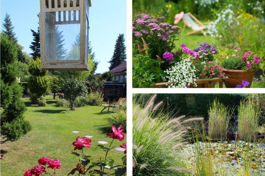 liebevoll gestalteter Garten Einfamilienhaus Blankenfelde-Mahlow