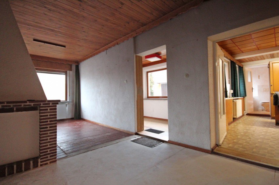 Kaminraum Blick Richtung K�che Bauernhaus Kloster Lehnin