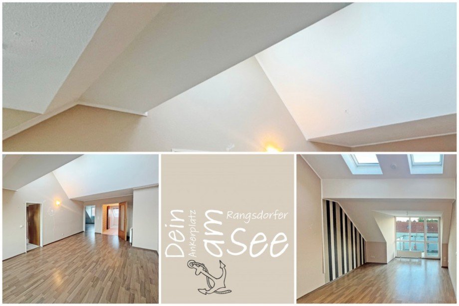Dachgeschoss mit Loftfeeling Dachgeschosswohnung Rangsdorf