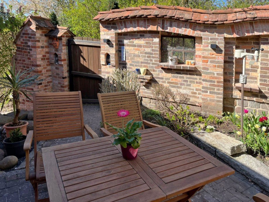 sch�ner Sitzplatz mit Flair Ferienhaus Malchow