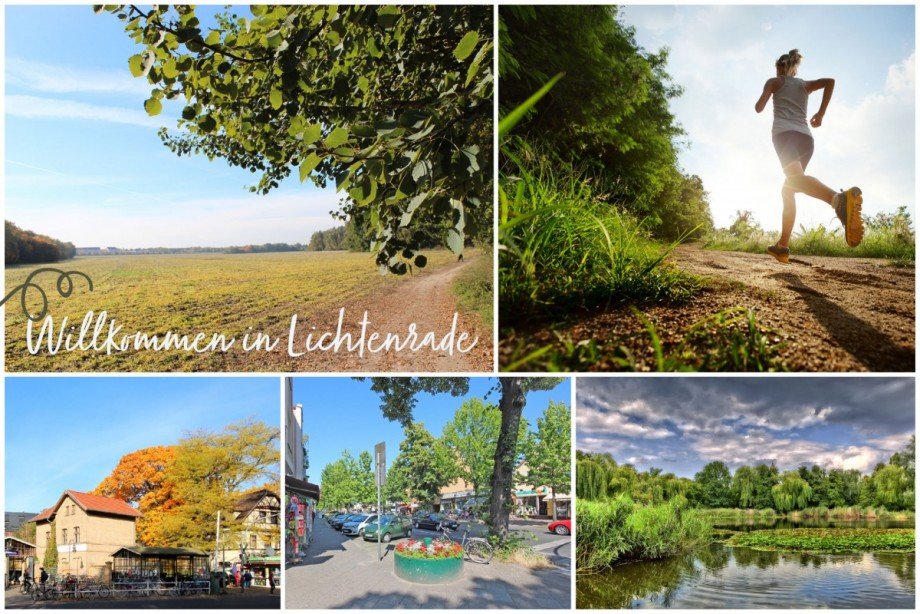 in der Nachbarschaft zu Wald und Wiesen Etagenwohnung Berlin / Lichtenrade