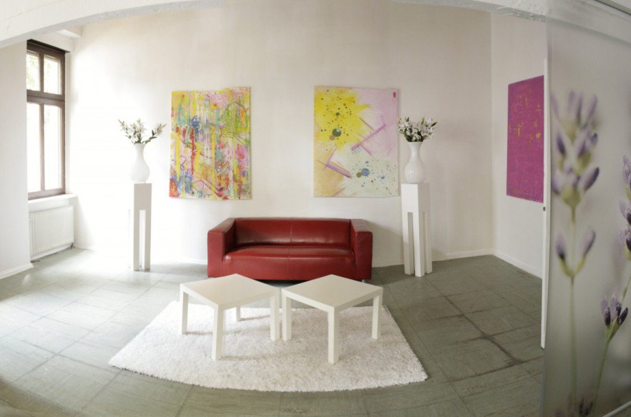 Blick vom Mittelzimmer Erdgeschosswohnung Berlin Mitte