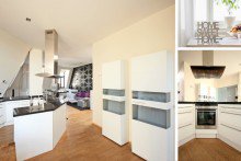 K�che Collage Traumhaftes Penthouse in Toplage Berlin-Mitte **Dachterrasse**Klimaanlage**exklusive Ausstattung**