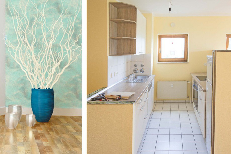 kleine Einbauk�che Erdgeschosswohnung Mittenwalde OT Motzen