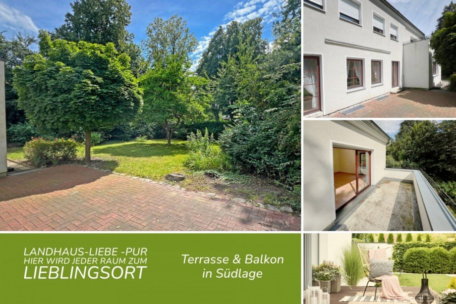 Terrasse & Balkon in S�dlage Landhaus Pritzwalk