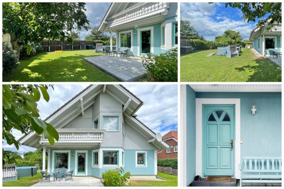 Collage Haus & Grundst�ck Einfamilienhaus Berlin