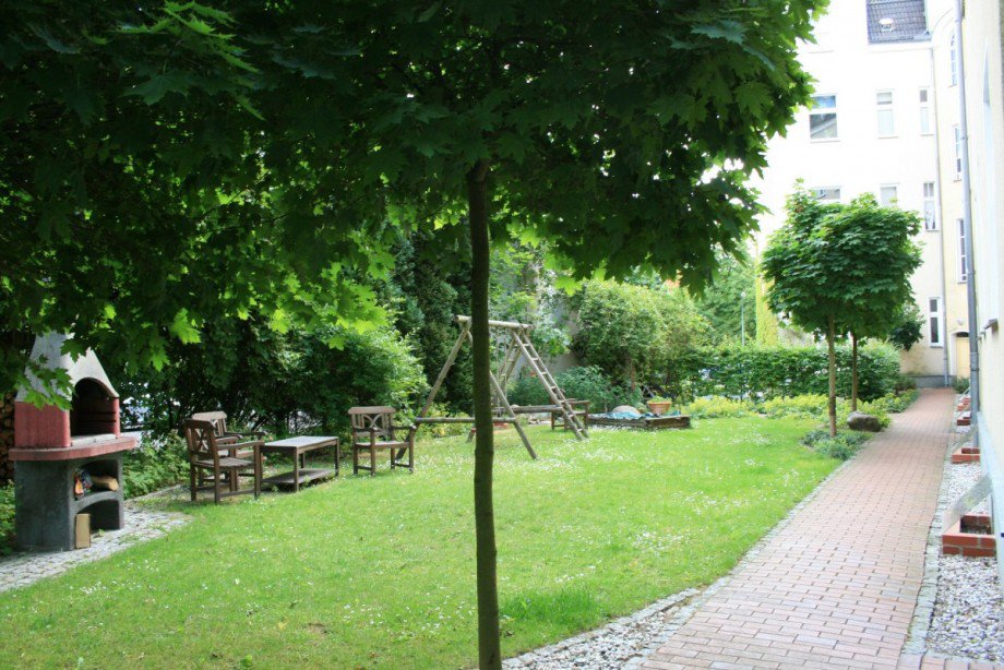 sehr gepflegte Au�enanlage Etagenwohnung Berlin Lichtenrade