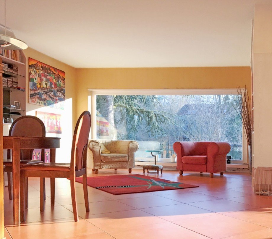 Esszimmer mit Blick in den Garten Einfamilienhaus Berlin Lichtenrade