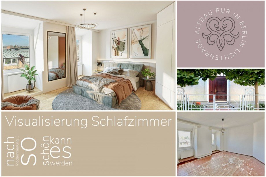 Altbau zum Modernisieren - Beispiel Ausstattung Etagenwohnung Berlin Lichtenrade