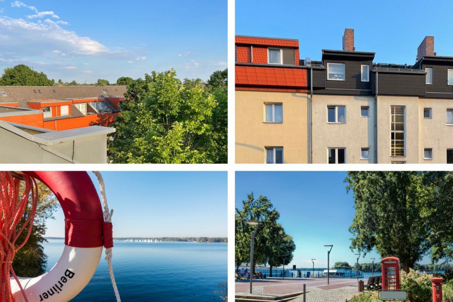 Naherholung & beste Anbindungen inklusive Dachgeschosswohnung Berlin