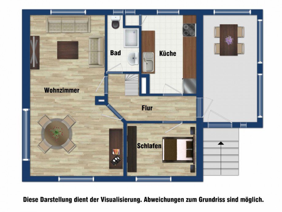 Grundriss EG Einfamilienhaus Berlin