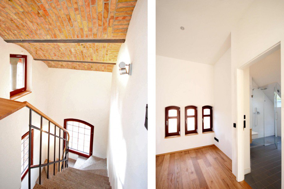 Treppe und Flur DG Einfamilienhaus Potsdam