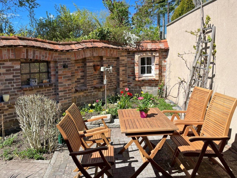 gesch�tzer Lieblingsplatz mit Innenhof-Charakter Ferienhaus Malchow