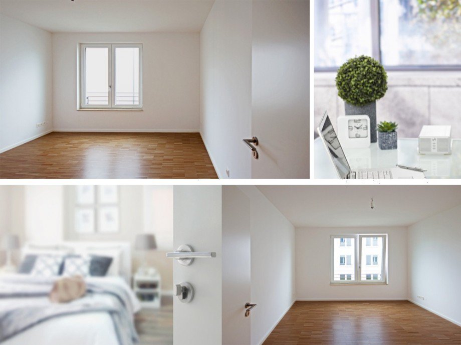 Collage Zimmer 1+2 Etagenwohnung Berlin