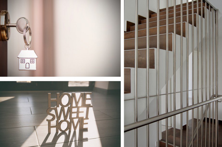 Treppenhaus Detail Maisonettewohnung Berlin