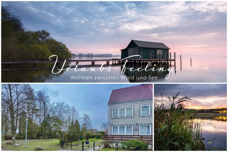 Wohnen zwischen Wald & See Doppelhaush�lfte Plau am See